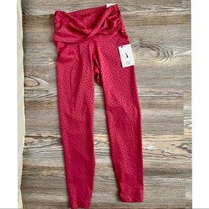Nike Yoga Leggings Cranberry size S